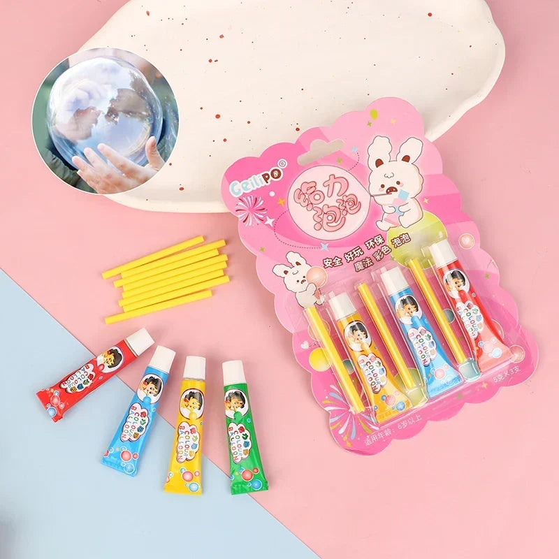 Magic Glue Bubbles Blowing Tube Set