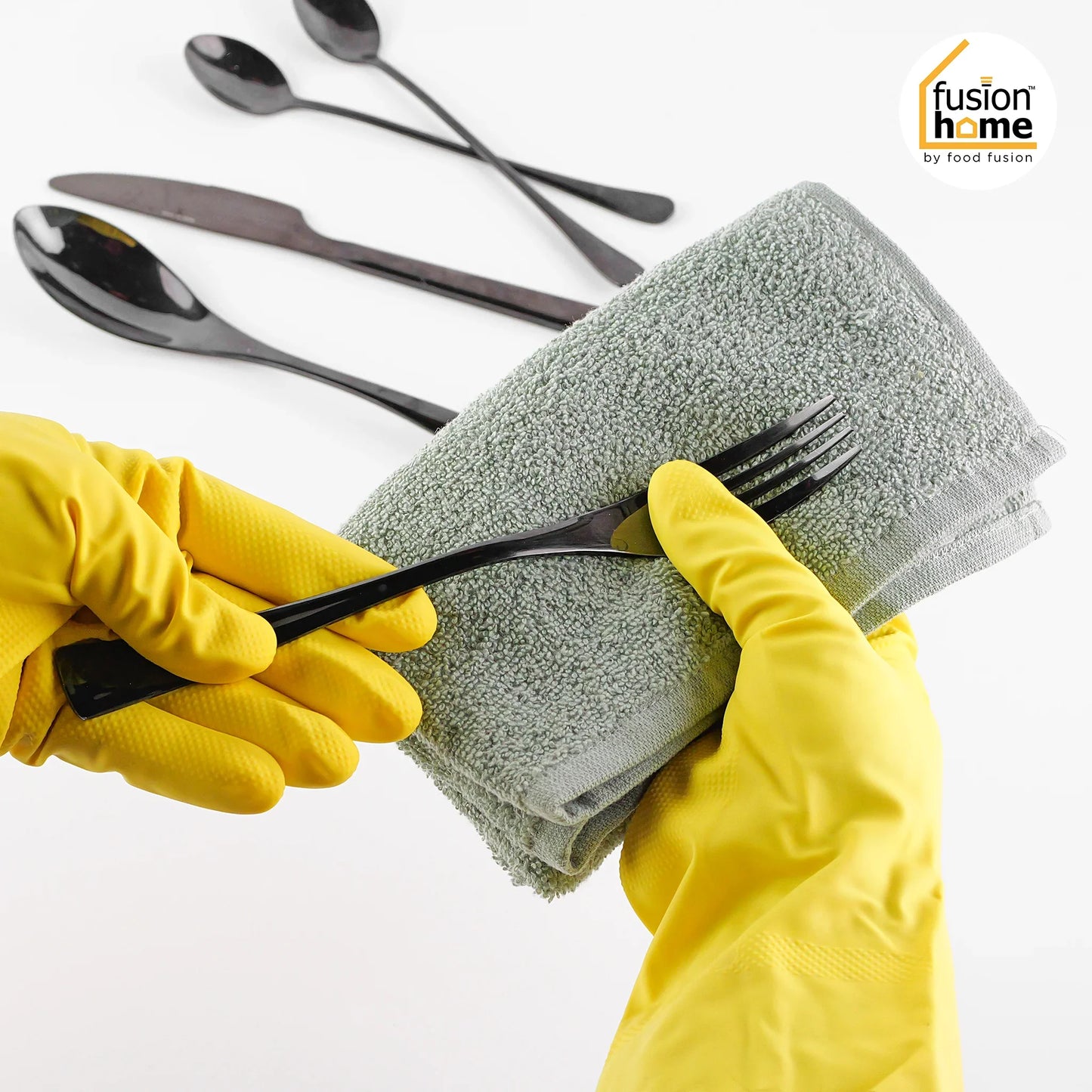 Durable Rubber Dishwashing Gloves