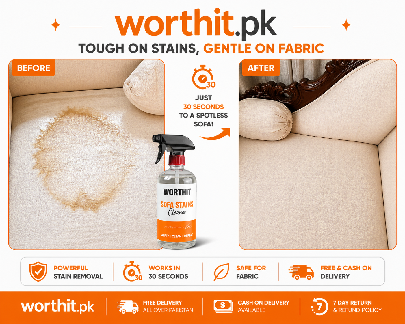 Sofa Stains Cleaner