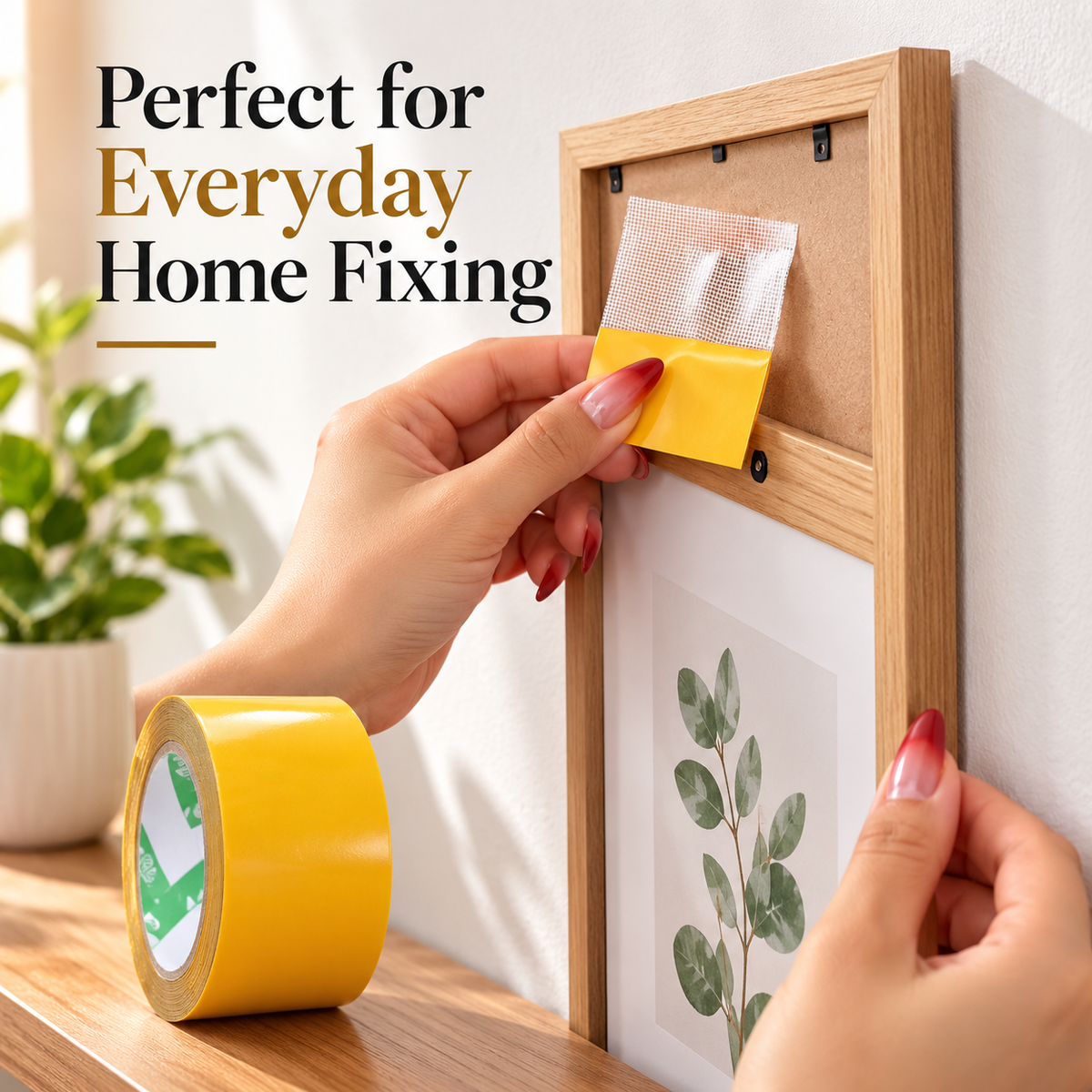 Heavy-Duty Double-Sided Mesh Fixing Tape ๐ ๏ธ๐