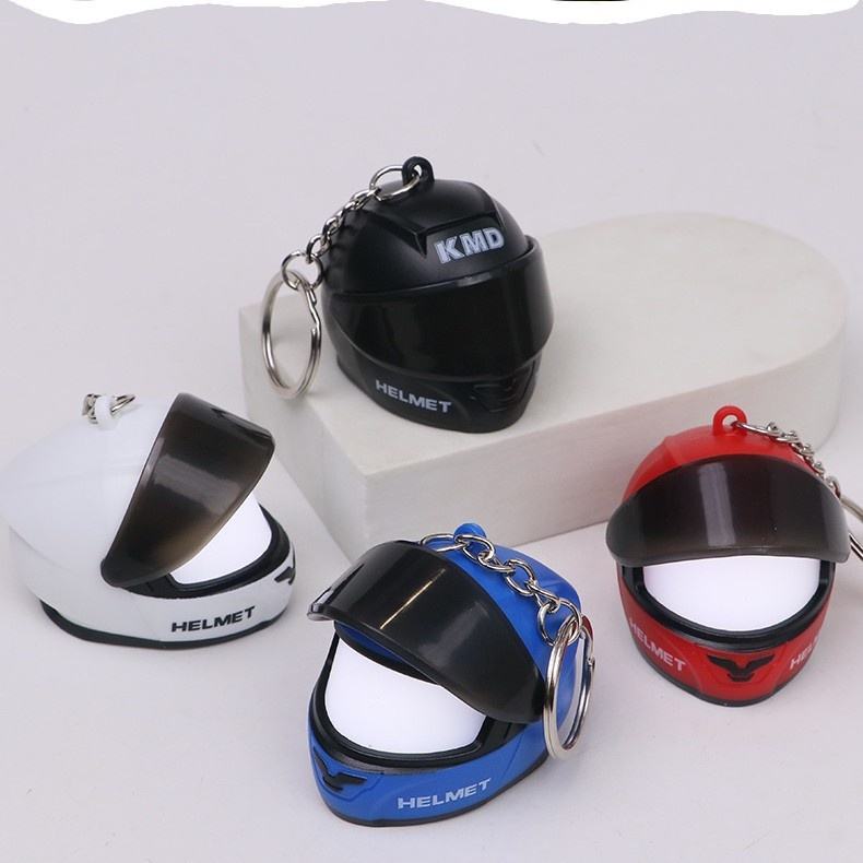 🏍️GlowRide™ Mini Helmet Keychain 🔑