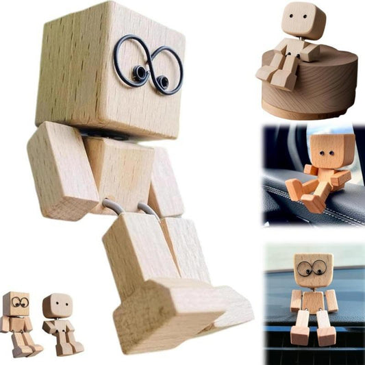 Handcrafted Wooden Block Buddy Figurines๐ฒ