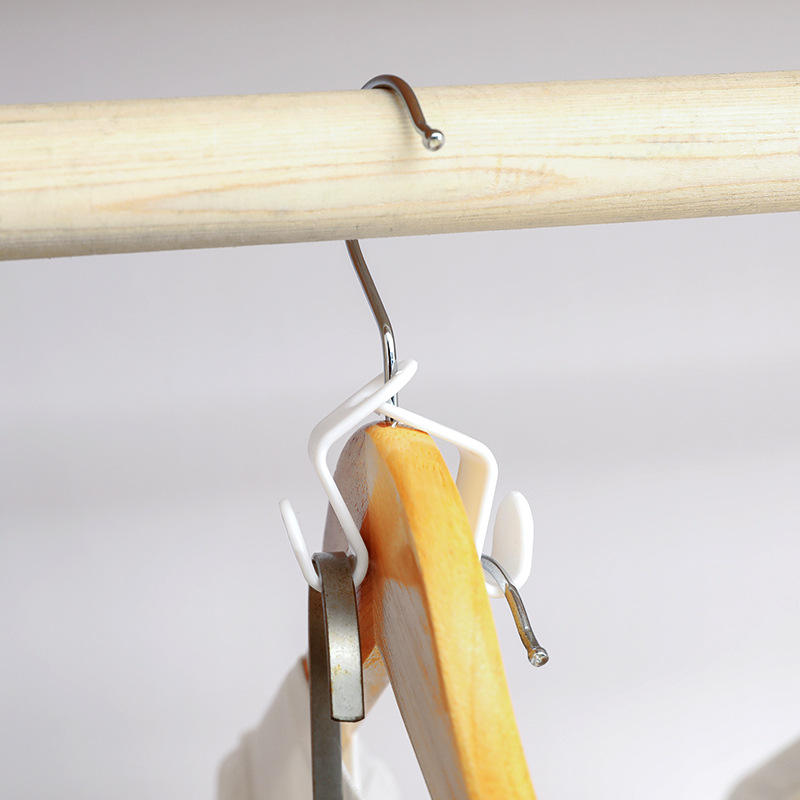 👚 Space-Saving Hanger Connector Hooks