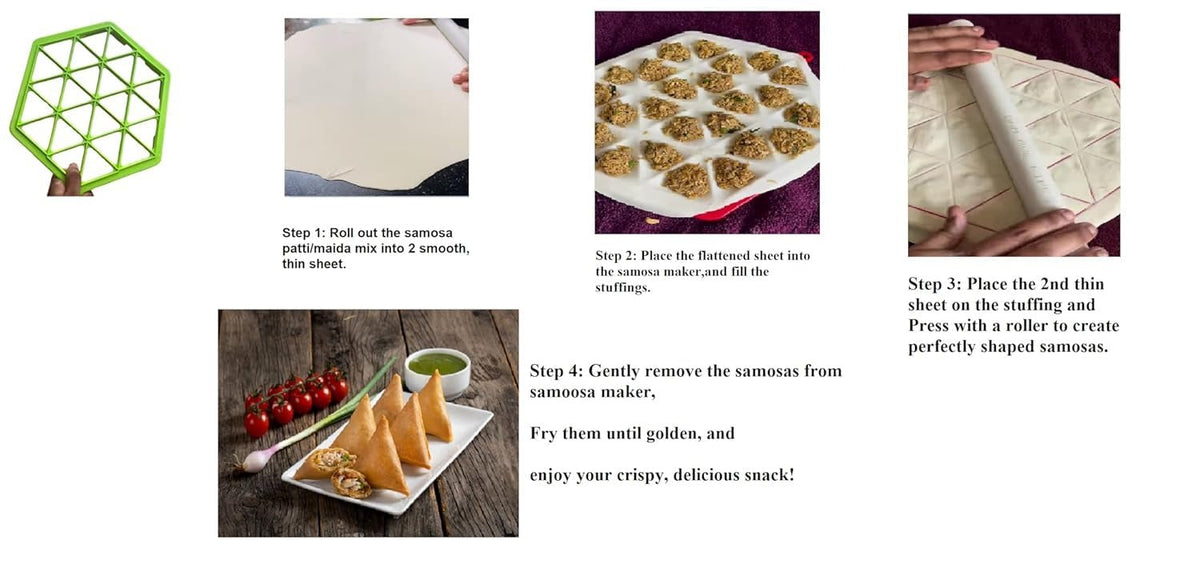 24 in 1 Samosa Maker Mold (Allow to Open)