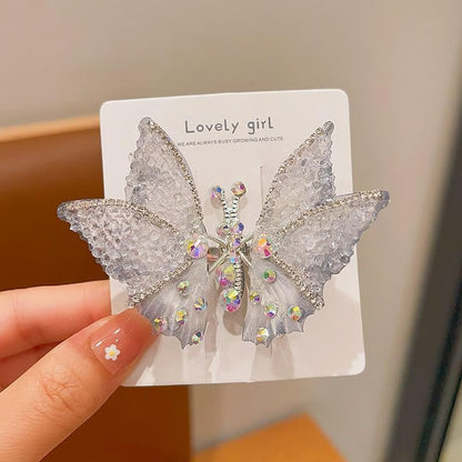 🦋 Butterfly Wing Hair Clips – Dreamy, Elegant & Effortlessly Cute ✨