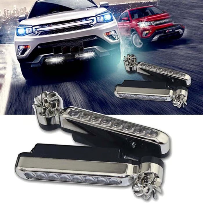 💡Compact Wind Powered Car LED Light for Daytime visibility