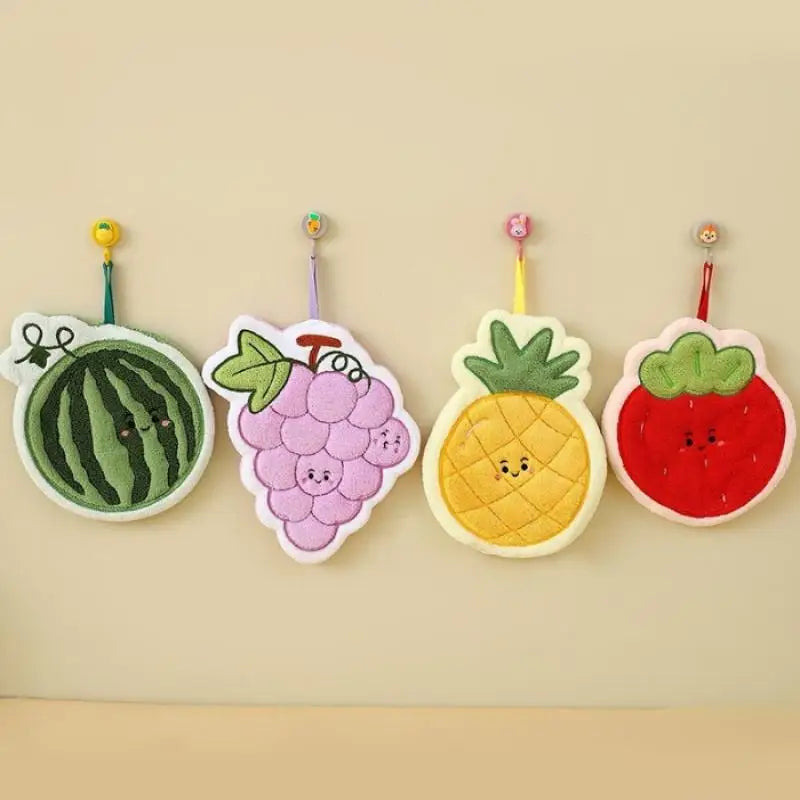 🍓 Cute Fruit Hand Towel - Turn Everyday Drying into a Sweet Little Moment 🍍