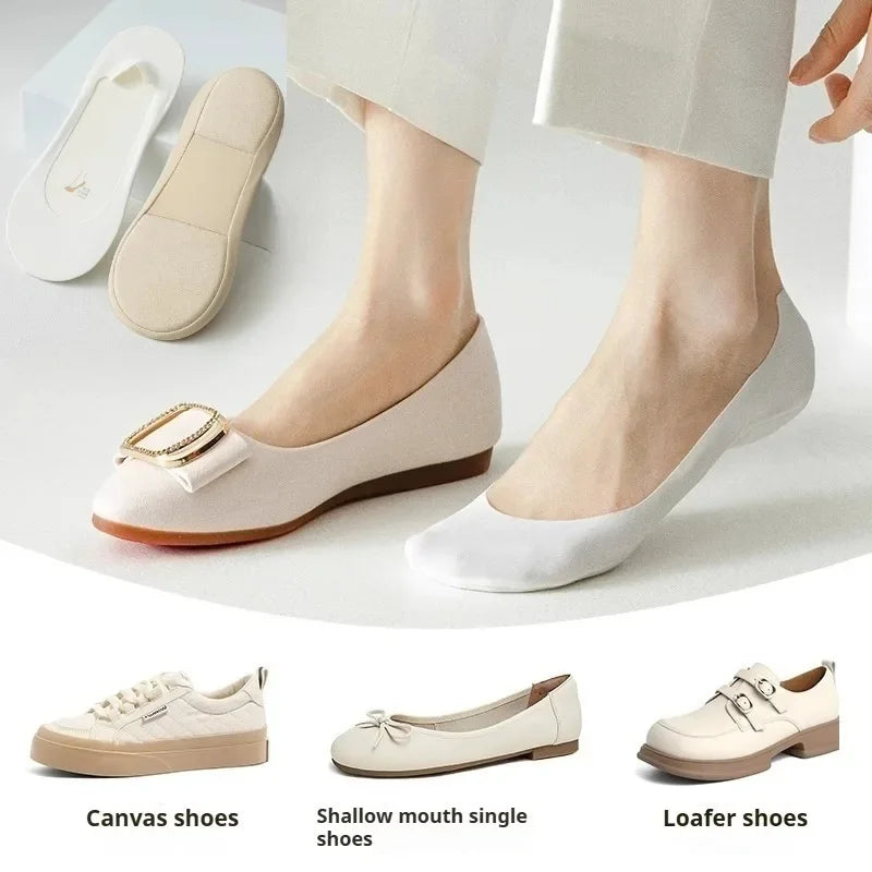 🦶 Pain Relief Anti-Slip Invisible Socks