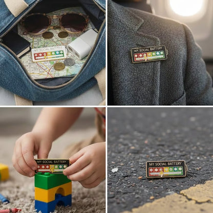 ⚡ Creative Mood Tracker Sliding Pin 🎨
