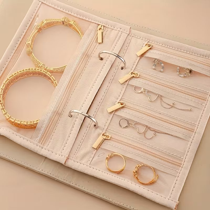 🔥 Viral Portable Jewelry Organizer Book