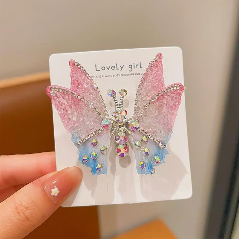 🦋 Butterfly Wing Hair Clips – Dreamy, Elegant & Effortlessly Cute ✨