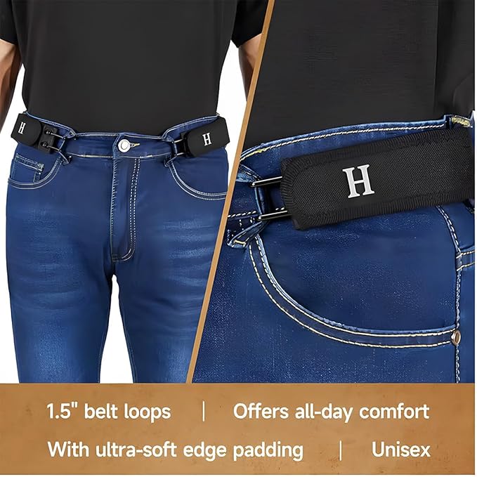 Unisex No-Buckle Belt