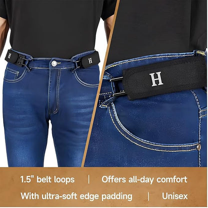 Unisex No-Buckle Belt