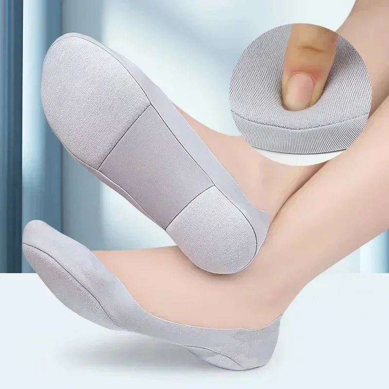 🦶 Pain Relief Anti-Slip Invisible Socks