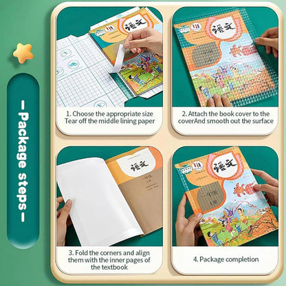 Transparent  Book Cover - Keep your Books Brand New