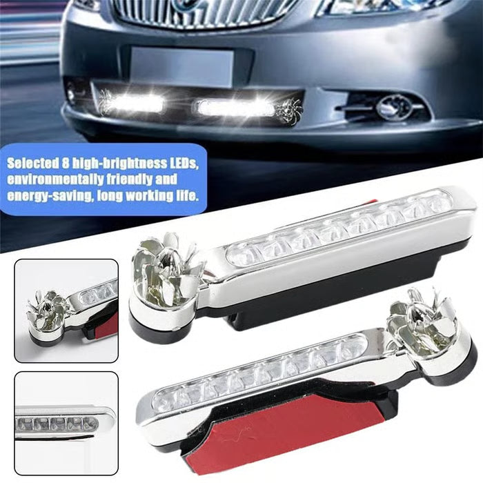 💡Compact Wind Powered Car LED Light for Daytime visibility
