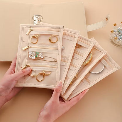 🔥 Viral Portable Jewelry Organizer Book