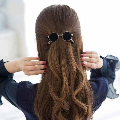🕶️ Retro Sunglasses Hair Clip