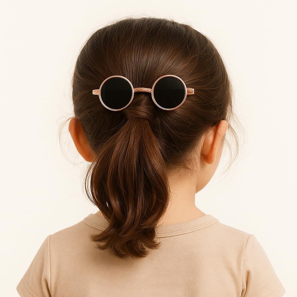 🕶️ Retro Sunglasses Hair Clip