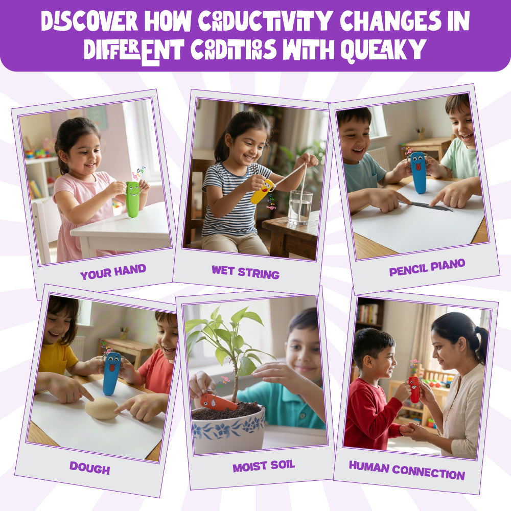 HUNGRY QUEAKY Interactive CHARGE Toy