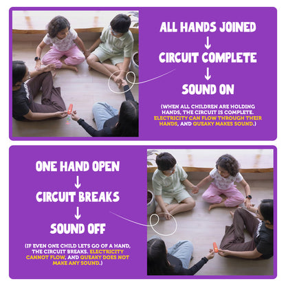 HUNGRY QUEAKY Interactive CHARGE Toy