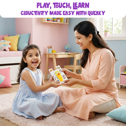 HUNGRY QUEAKY Interactive CHARGE Toy