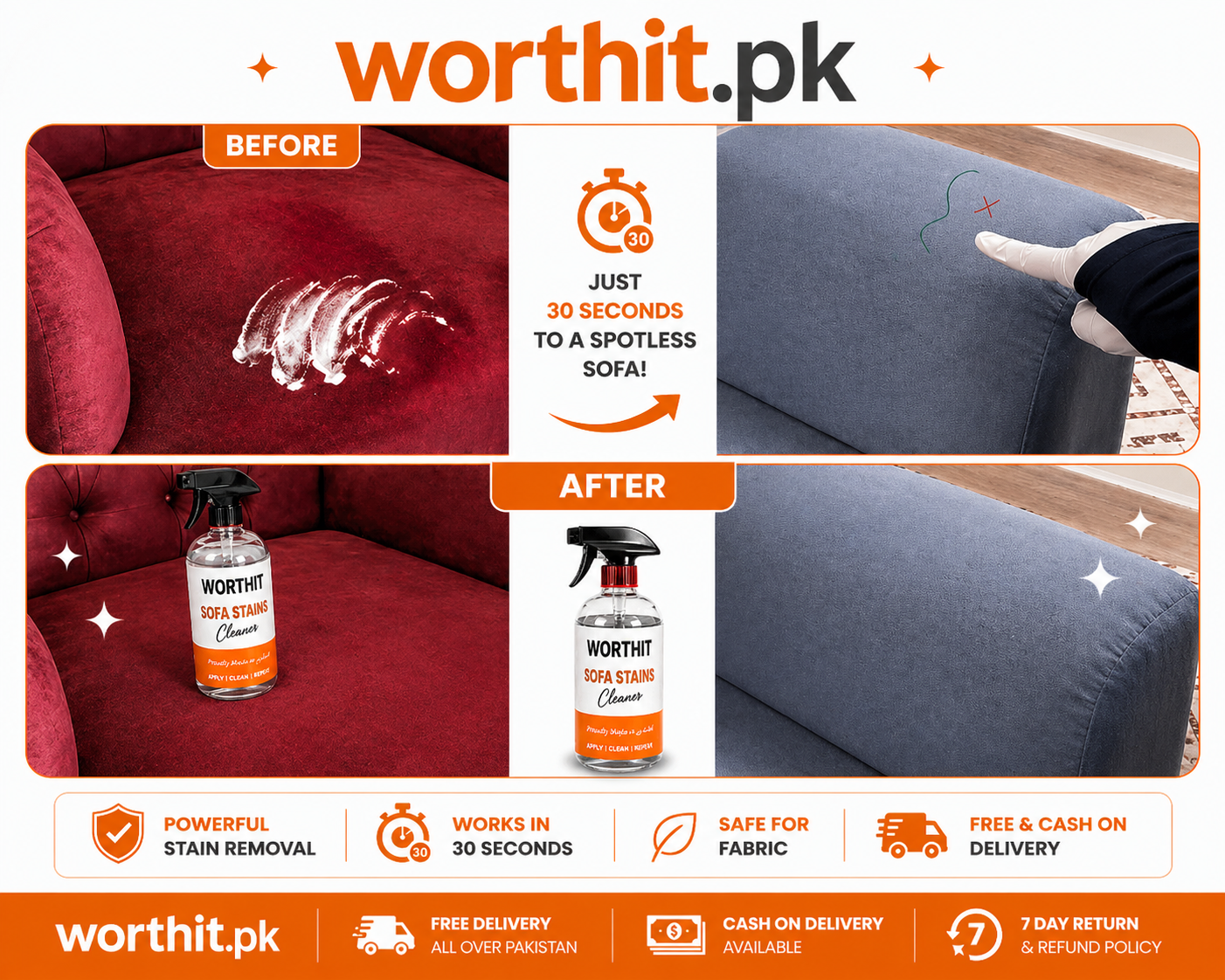 Sofa Stains Cleaner
