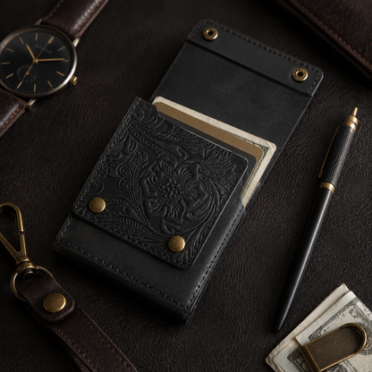 Vintage Embossed Men's Wallet