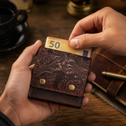 Vintage Embossed Men's Wallet