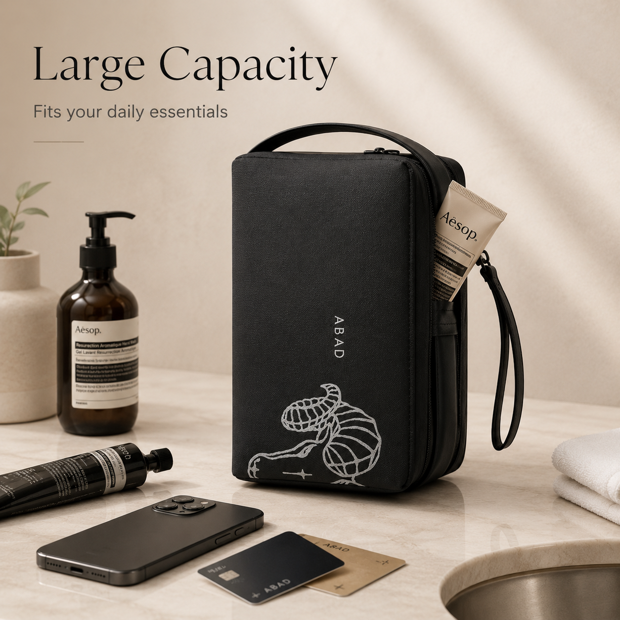 🧳 Luxury All in One Travel Essentials Organizer Bag