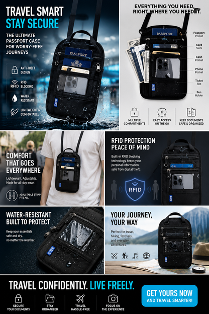 Passport Case Bag