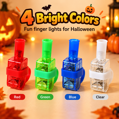 LED Halloween Projection Finger Lights – Finger Ring Toy