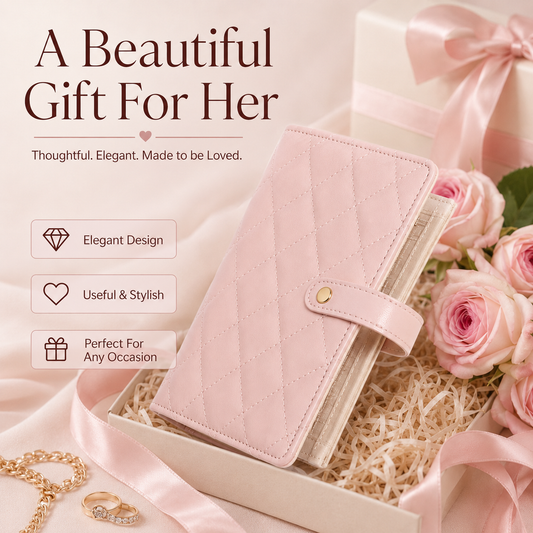 Elegant Jewelry Book Organizer