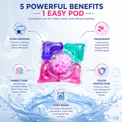5 in 1 Laundry Power Detergent Pods