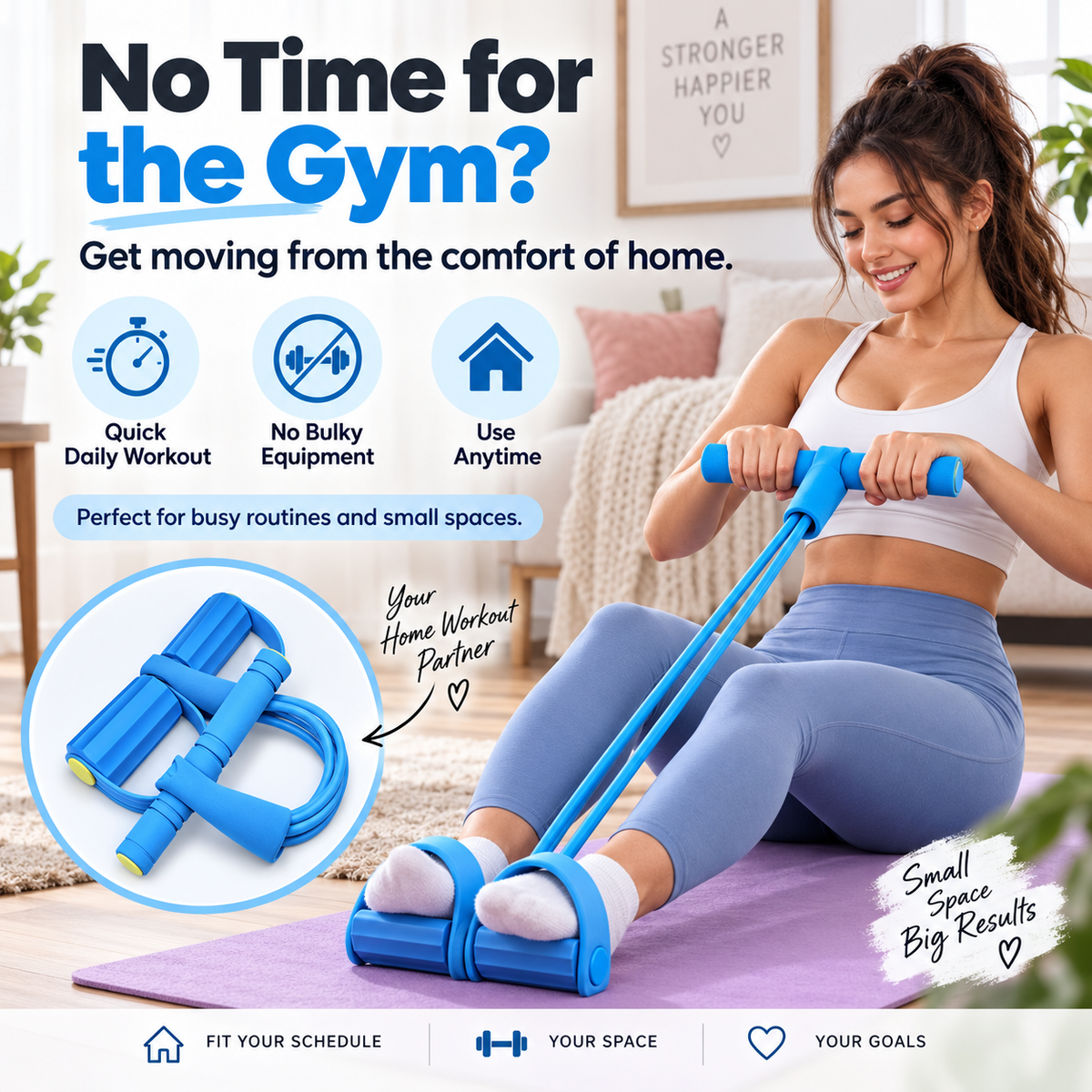CoreFlex™ Tummy Trimmer Band - Your Home Fitness Partner