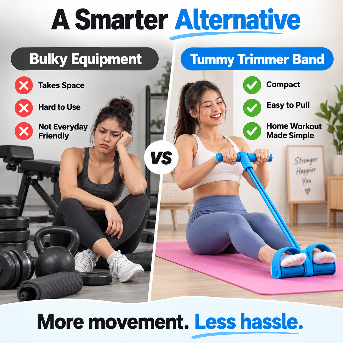 CoreFlex™ Tummy Trimmer Band - Your Home Fitness Partner