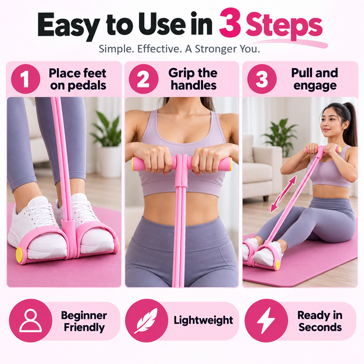 CoreFlex™ Tummy Trimmer Band - Your Home Fitness Partner