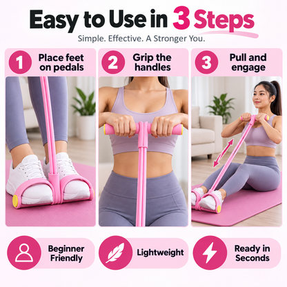 CoreFlex™ Tummy Trimmer Band - Your Home Fitness Partner