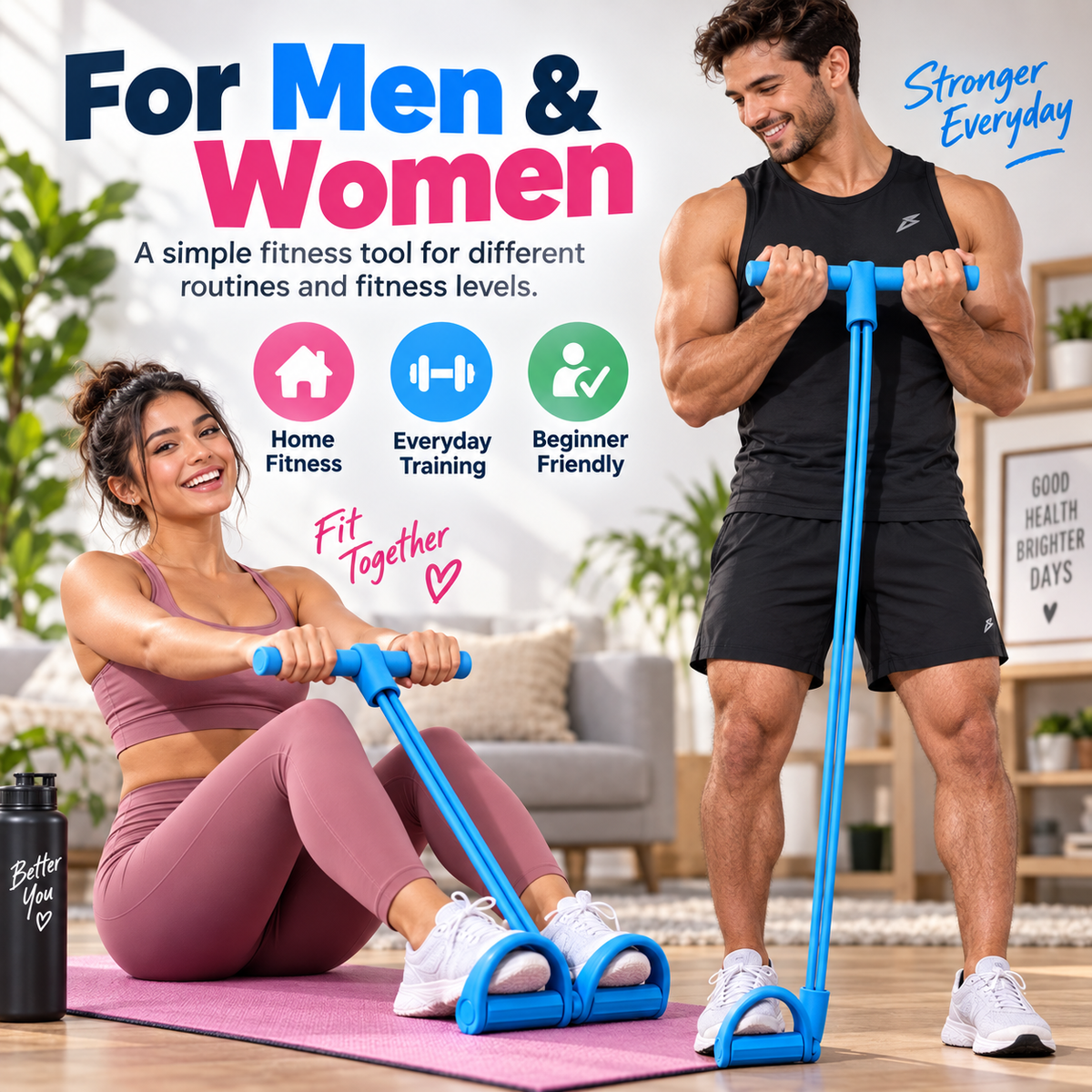 CoreFlex™ Tummy Trimmer Band - Your Home Fitness Partner