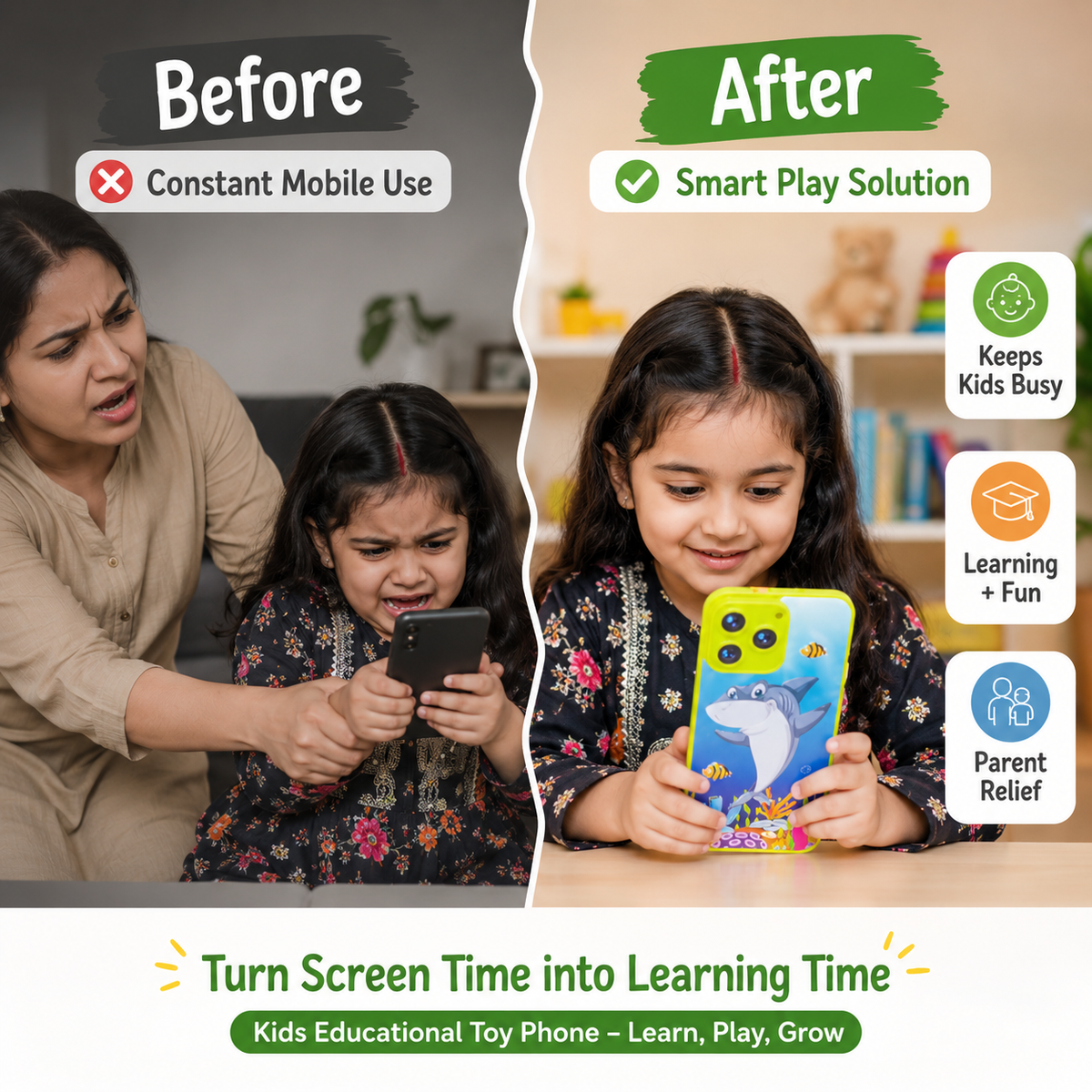 Smart Learning Phone for Kids 📱