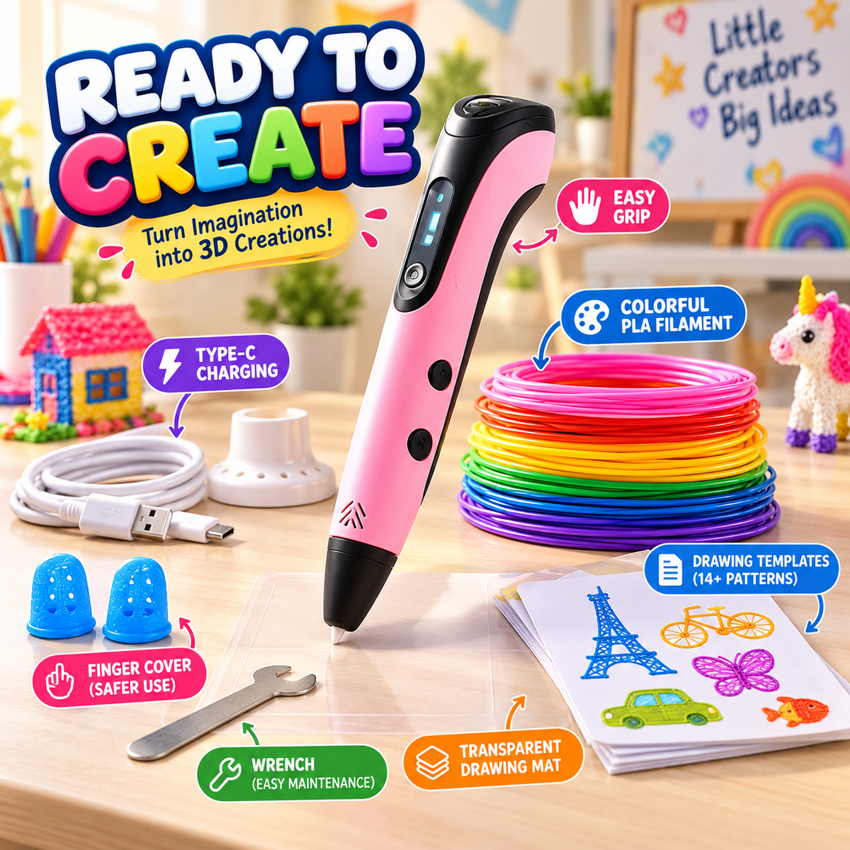 3D  Drawing Pen For Kids
