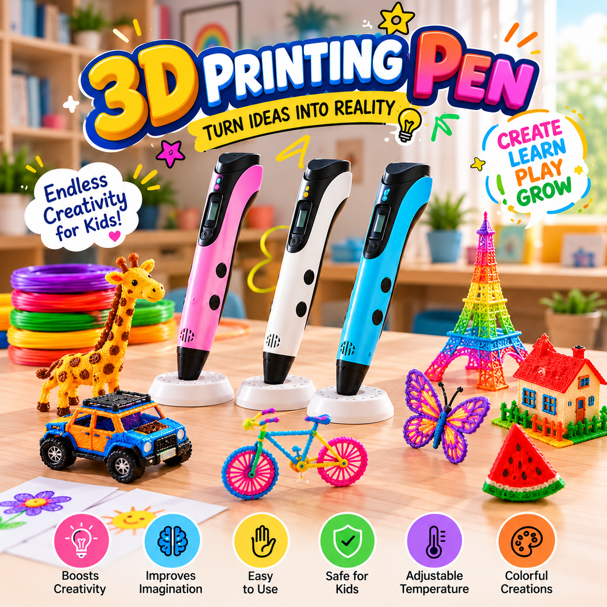 3D  Drawing Pen For Kids