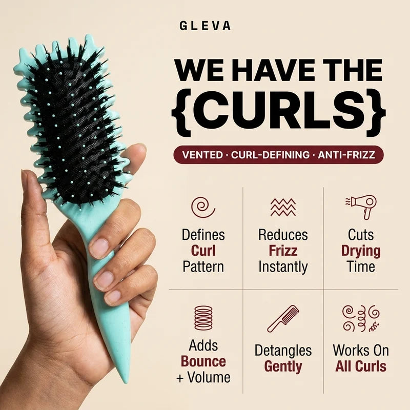 Curly Hair Styling Brush