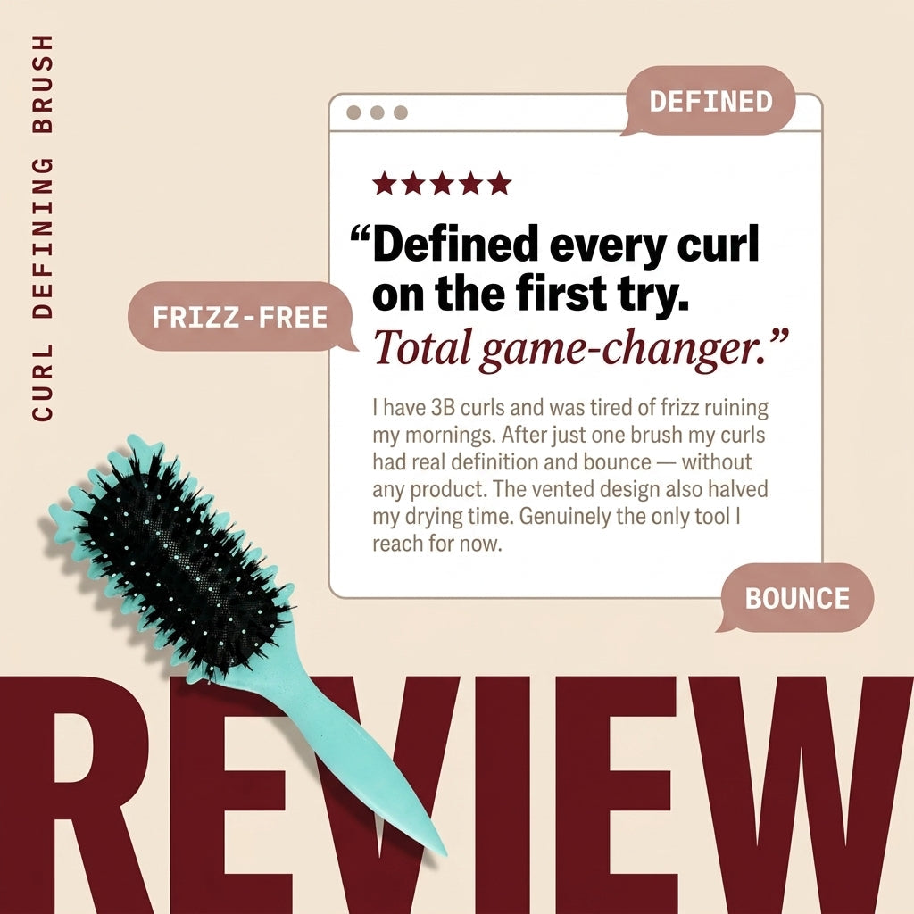 Curl Defining Hair Brush