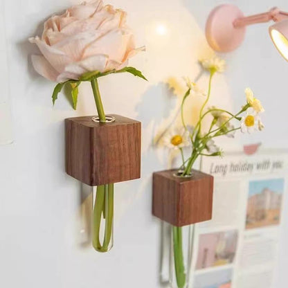 🌷 Floating Wall Test Tube Vase