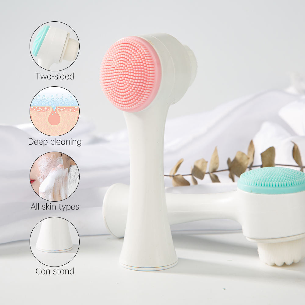 Silicone Facial Cleansing Brush✨