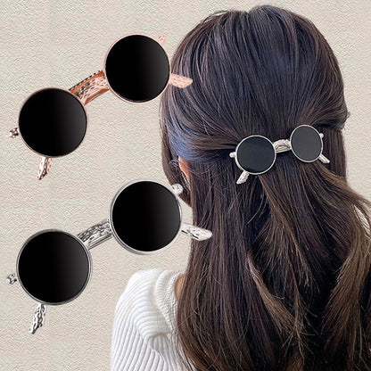🕶️ Retro Sunglasses Hair Clip