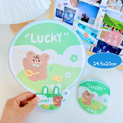 🌈✨ Cute Cartoon Hand Fans Collection ✨🌈