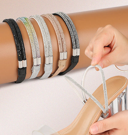 ✨ Sparkling High Heels Shoe Straps ✨