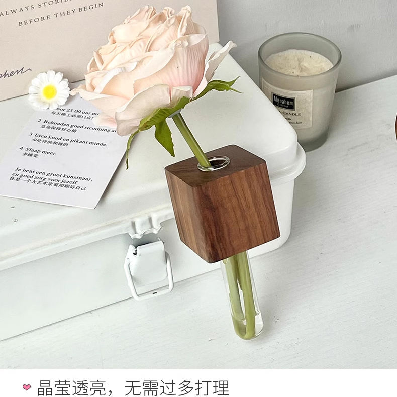 🌷 Floating Wall Test Tube Vase